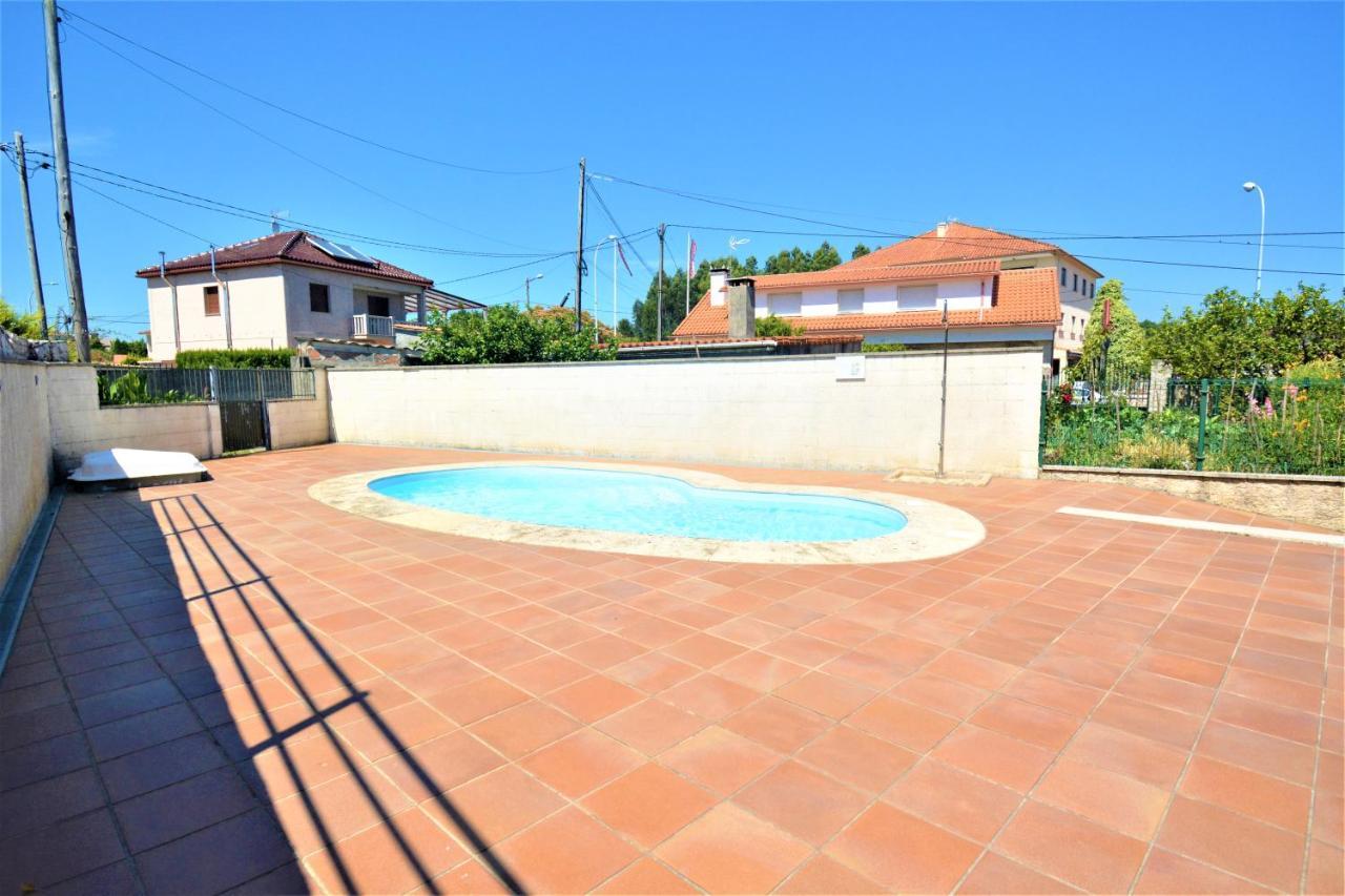 Apartamento con piscina próximo a Sanxenxo Exterior foto